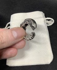 Alien Facehugger Xenomorph Gothic Totenkopf verstellbar Ring Biker Männer Punk Geschenk 1