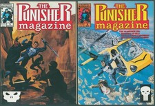 US MARVEL  : The Punisher Magazine #5+8  Klaus Janson  John Romita jr.  1989/90