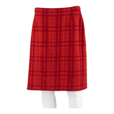 ESCADA Damen Bleistiftrock rot