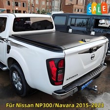 Laderaumabdeckung Abdeckung Rollcover für Nissan NP300/Navara 2015-2023 Schwarz