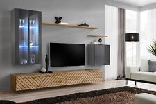 Wohnwand Soro XII mit Lamellen