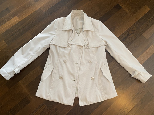 Beige leichte jacke caban - jacke,