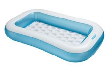 INTEX Pool Planschbecken Swimming  Rechteckig Baby Kinderpool 166 x 100 x 28 cm
