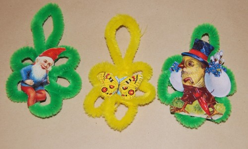 Ostern deko chenille - ostern,