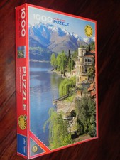 Puzzle / Play Time - Corenno Plinio, Lake Como - 1000 Teile (sehr selten)