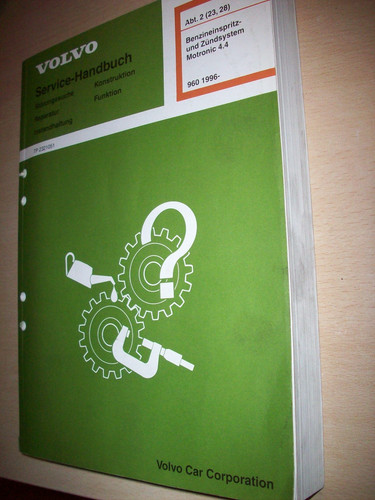 Werkstatthandbuch volvo 960 - werkstatthandbuch,
