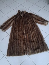 Nutria Pelzfell Mantel In