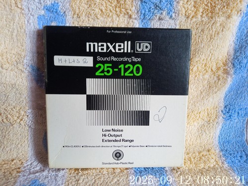 Audio magnetband tonband maxel - audio,