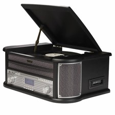 DENVER MRD-51 Retro Radio mit DAB, CD Player und Plattenspieler