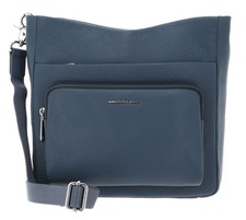 MANDARINA DUCK Mellow Leather Crossover Bag Umhängetasche Tasche Iron