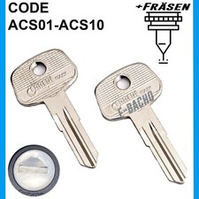 2x Ersatzschlüssel Schlüssel