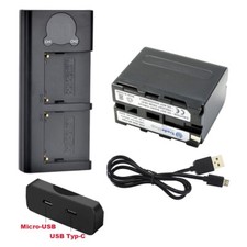 Akku 6,8Ah + Dual LCD