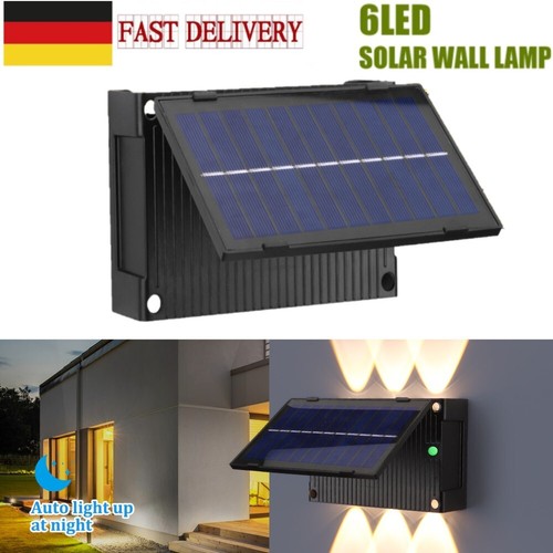 Led solarleuchten wandlampen - solarleuchten,