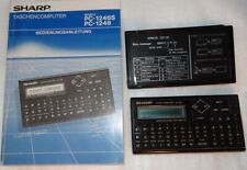 Sharp PC 1248 PC-1248 128k BASIC Programmierbar Schwarz 