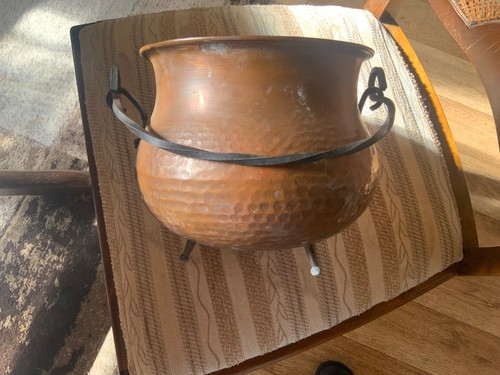 Vintage kupfer kessel - vintage,