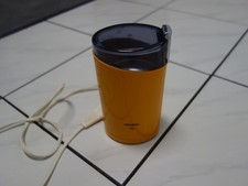 Krups 75 Kaffeemühle gelb, 70er Jahre Type 203, 160 W