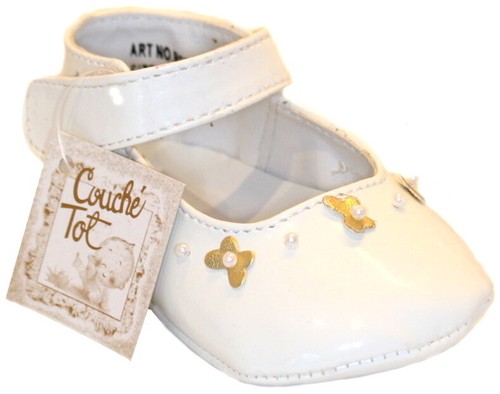 Baby schuhe hochglanz weiss - baby,