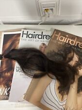 Hairdreams Extensions in dunkelbraun gewellt 22 Stück in 35 cm wie neu!