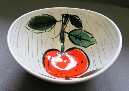 Gallo keramik schale - gallo, apfel