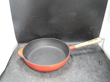 Oakfire Pfanne Bratpfanne Gusseisen rot ca. 28 cm