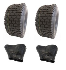 2x Schlauch + 2x 13x5.00-6 s2101 13x5-6 Reifen für Aufsitzmäher Rasentraktor