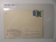 4977 1951 postkarte - 05.09.1951,,