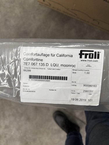 Comfortauflage für california - für,