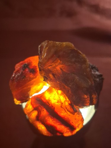 Blauer bernstein aus sumatra - blauer,