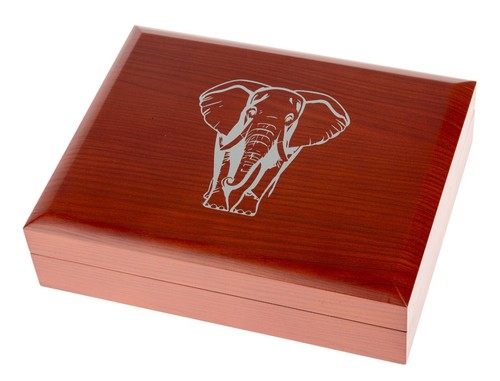 Münzbox für somalia - für, elefant