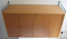 String Regal Ulme/Rüster mit