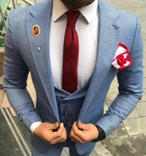 Designer Business Blau Weiss