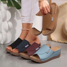 Damen sandalen keilabsatz - sandalen,