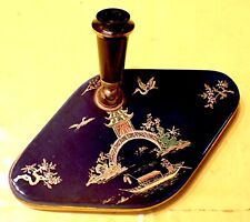 Parker rhombischer Carlton Ware Füllhalterständer in blau für Senior Duofold