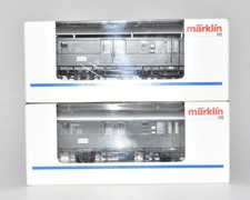 Märklin H0 42352  2 Stück Bahnpostwagen PwPosti DB in Ep. III KKK/NEM in OVP PMS