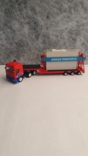 siku  3425  LKW DAF 95  Garagen Transporter mit Garage 1:55-90 iger- unbespielt