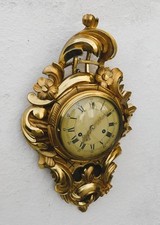 Carteluhr, Cartelluhr, Hochzeitsuhr, ODO, Hochzeit, Schweden