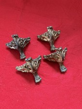 4 Eckfüsse Antike Kaminuhr