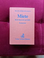 Miete: BGB-Mietrecht und MHG - Kommentar Blank Börstinghaus -Sehr gut