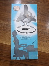 Windy Schaub Lorenz Werbeblatt Werbung