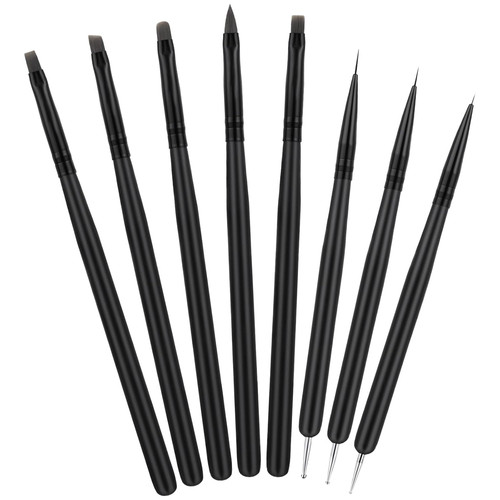 Silikon nagelpinsel set für - nagelpinsel,