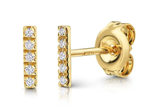 585 real gold 1 pair - 💎,