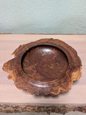 Gedrechselte holzschale aus - gedrechselte,