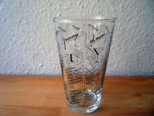 Glas Mix Becher - Cocktail Shaker mit Rezepturen - ohne Deckel