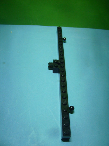 Lego mast schwarz 2x24 - mast,
