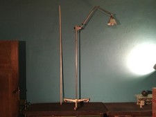 Alte große Midgard Stehlampe Gelenklampe Werkstattlampe   DRP  💥selten!💥