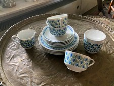 Arzberg 70er Jahre Kaffeeservice 13teilig, klar in Farbe + Form, sehr geliebt