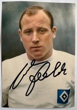 Uwe Seeler Hamburger SV handsignierte Autogrammgrammkarte HSV Legende 60zig ARAL