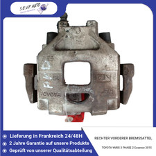 🇩🇪 RECHTER VORDERER BREMSSATTEL ➤ TOYOTA YARIS 3 PHASE 2 ESSENCE