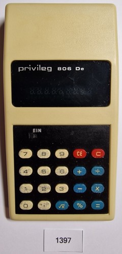 1397 taschenrechner privileg - taschenrechner,