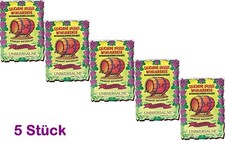 5 X Weinhefe UNIVERSAL für Mehrfruchtweine 100% natürlisches Hefe Wein Zamojscy